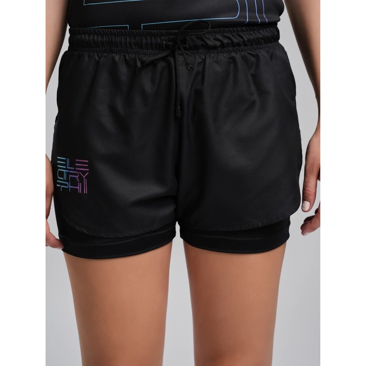 Noi ELECTRYPHY Elevate rovidnadrag, Fekete