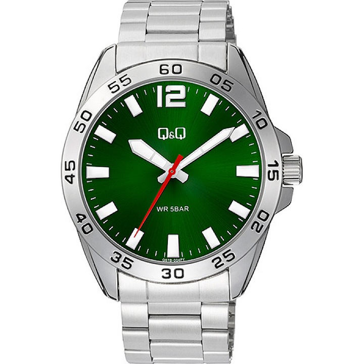 Мъжки часовник Q&Q Q87B, Сребрист