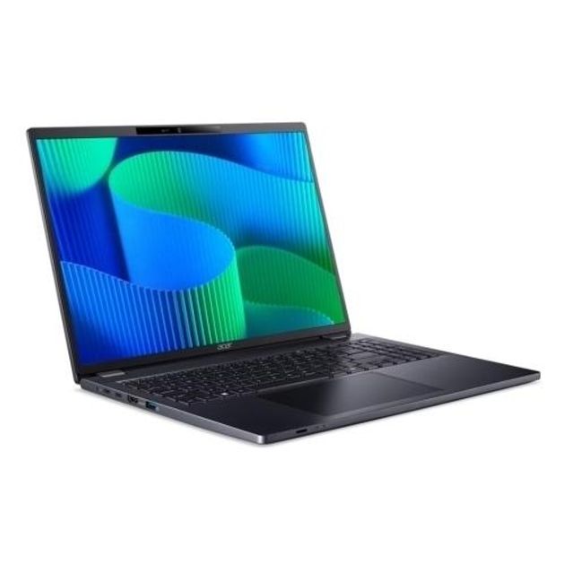 Laptop TravelMate P2 TravelMate P2 NX.BBJEX.005, 16 inch 1920 x 1200, Intel Core™ Ultra 5 125U 12 C / 14 T, 1.3 GHz - 4.3 GHz, 12 MB cache, 28 W, 16 GB DDR5, 512 GB SSD, Intel Graphics, Fara sistem de operare, Negru