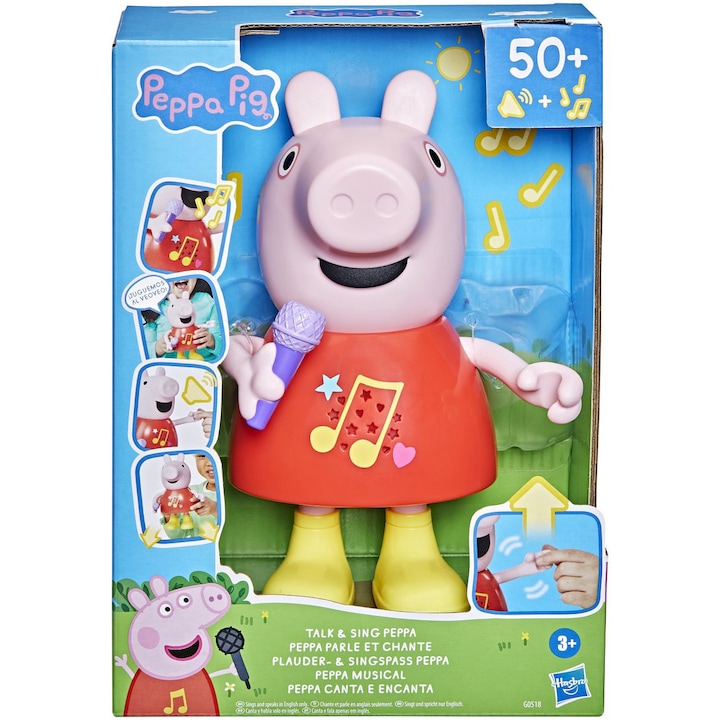 Figurina Peppa Pig - Peppa canta si vorbeste