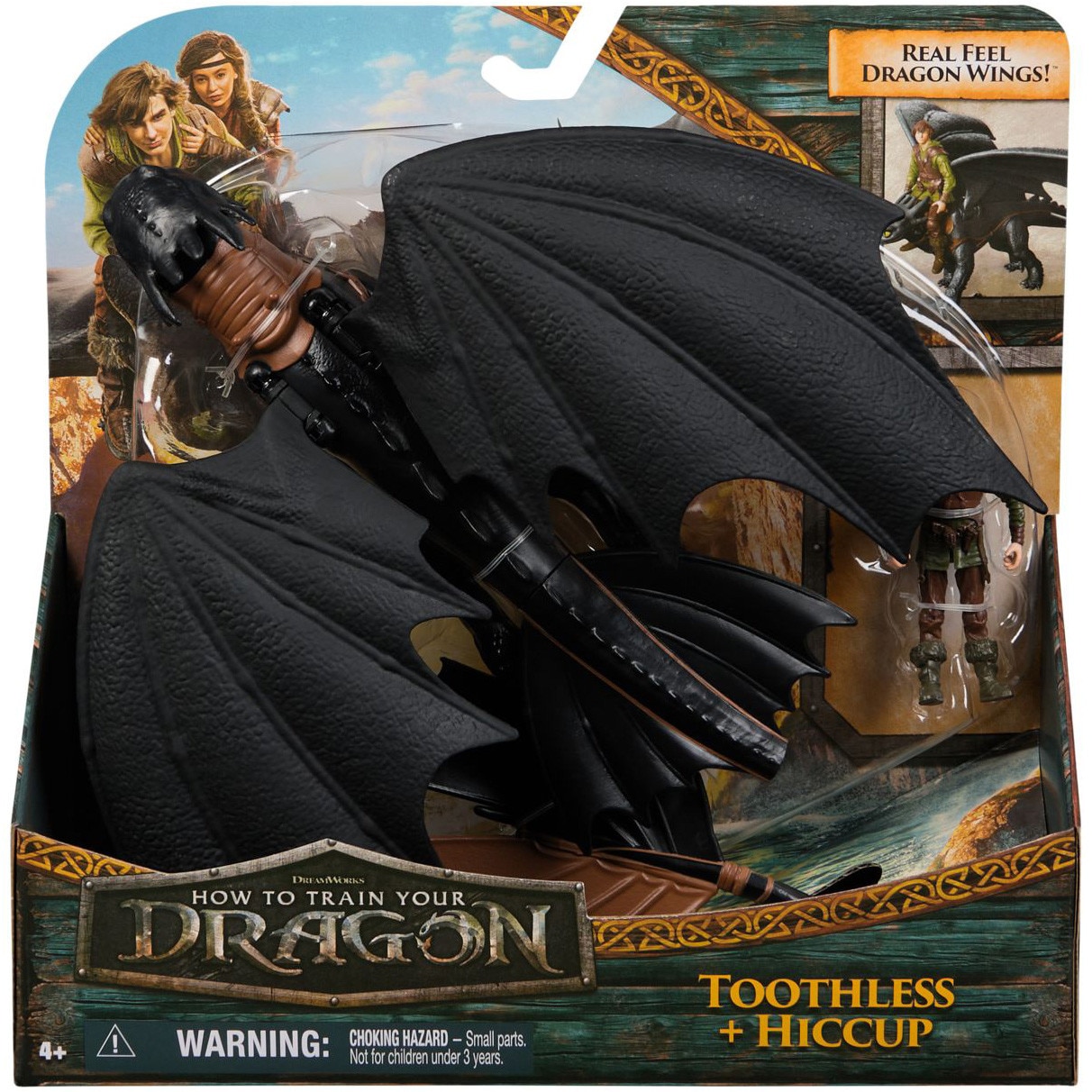 Set 2 figurine How to train your dragon - Toothless si Hiccup
