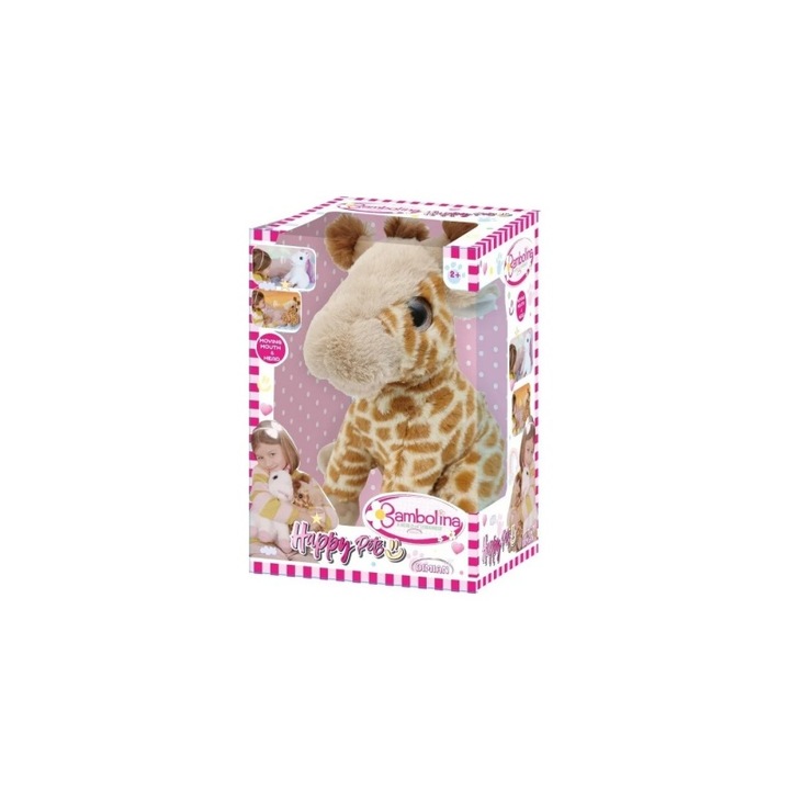 Jucarie de plus JUST TOYS Doris BD2040, multicolor, +2 ani