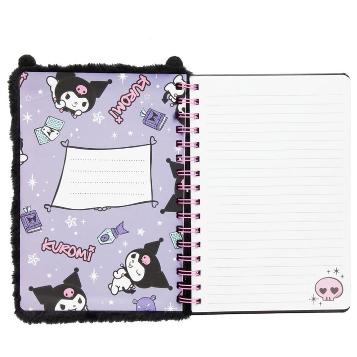 Agenda, Paladone, A5, model Kuromi