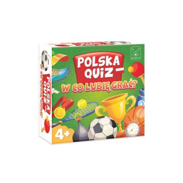 Társasjáték, Kangur, Sport kvíz, 30x30cm