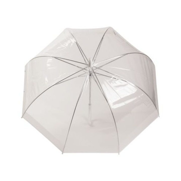 Umbrela cu deschidere automata Snowball A4008, 81 cm, 8 spite anti-vant, maner tip baston, polietilena