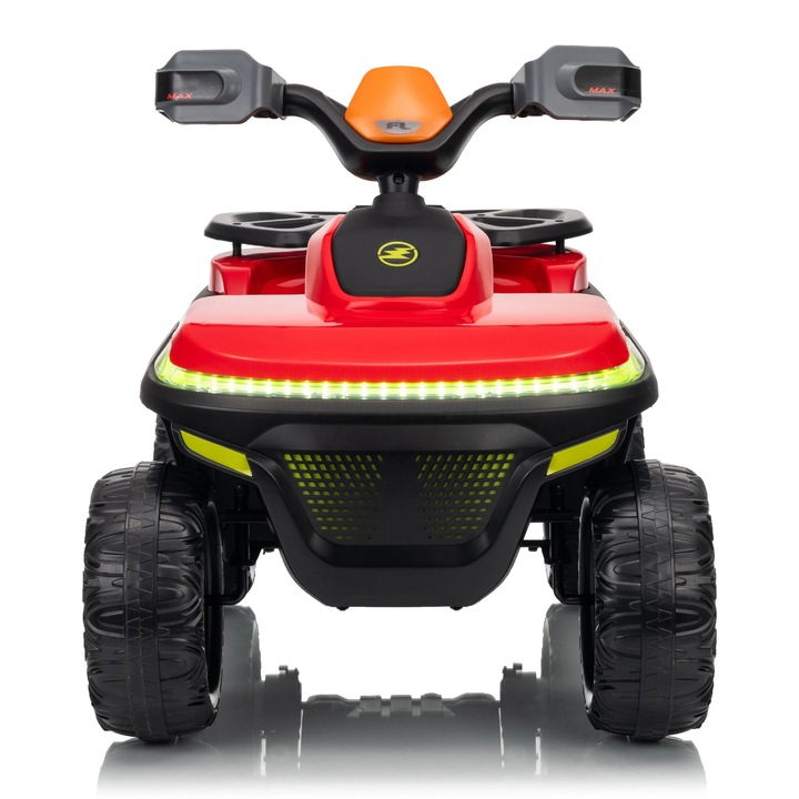Mamido ATV electric pentru copii MAX HL5388 | Telecomanda | Roti EVA | 12V7Ah | rosu