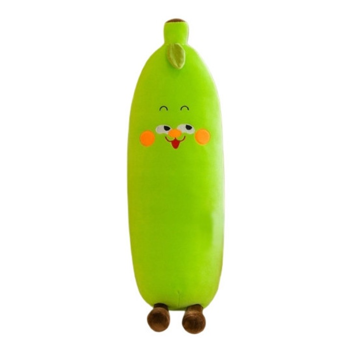 Pihe puha zöld banán plüss, 60 cm