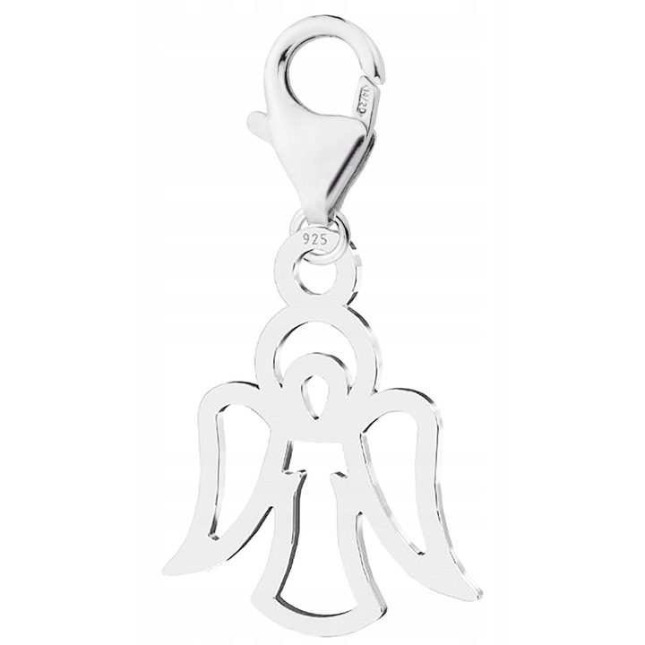 Talisman Din Argint 925, Larezo, Material Argint, Proba 925, Inaltime 30 mm, Inger, 30 mm x 20 mm, Ambalaj Elegant Inclus, Un Cadou Unic, Argintiu