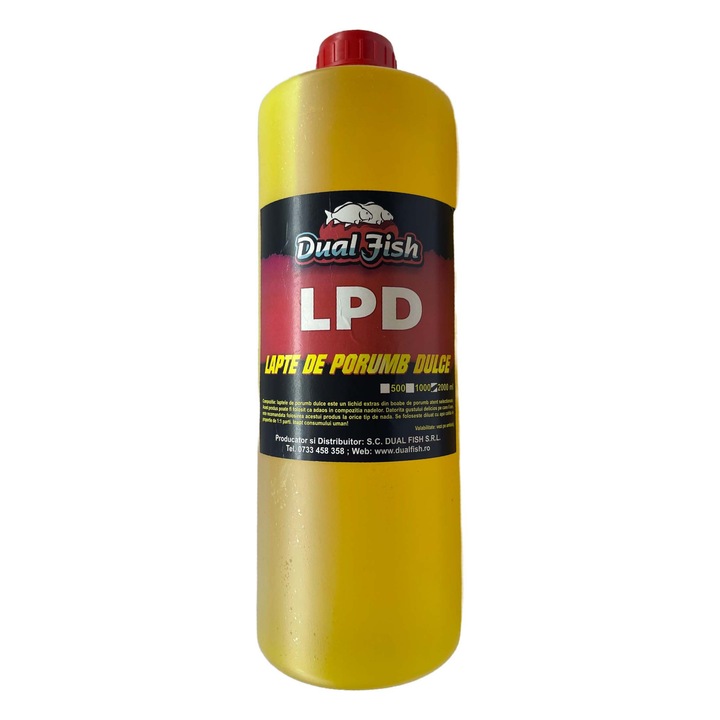 Концентрирано царевично мляко, вкус на СЛАДКА ЦАРЕВИЦА, 2 л, Dual Fish