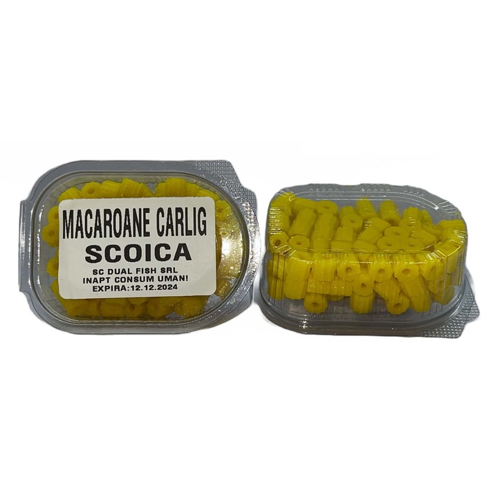 Carlig makaróni, SHELL ízű, 30 g, Dual Fish