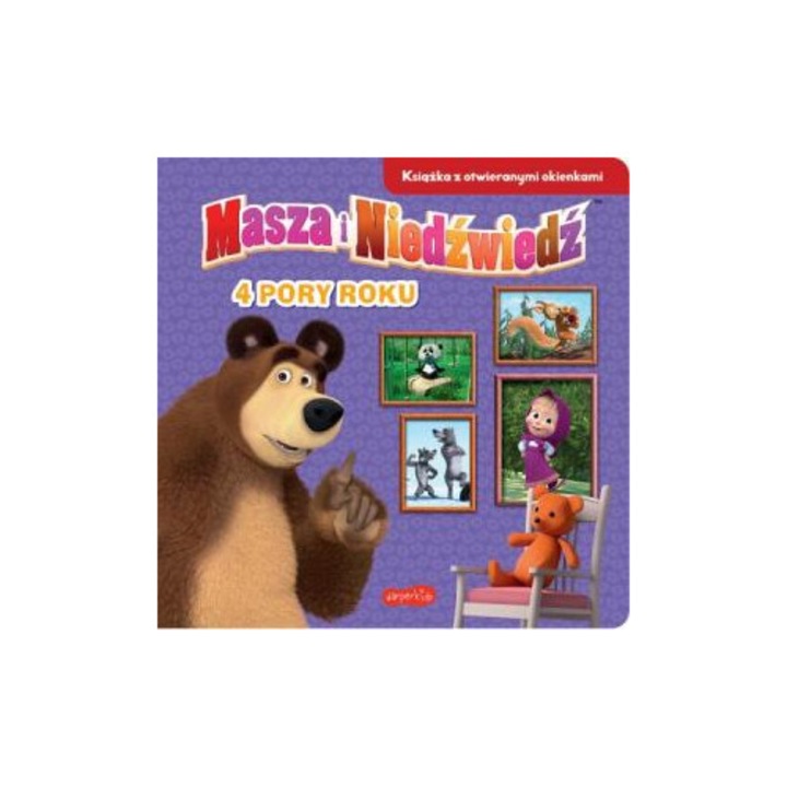 4 pory roku, Masza i Niedzwiedz, HarperKids