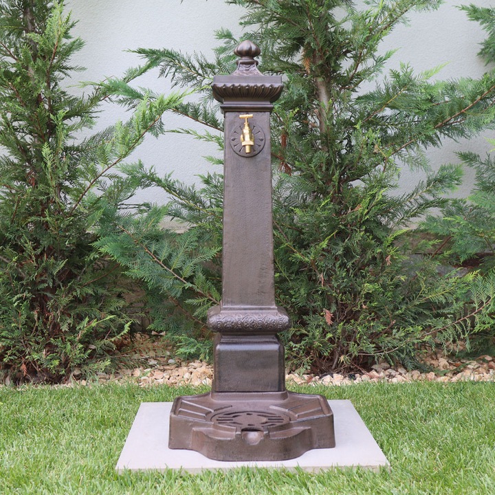 Cismea de gradina aluminiu Cora, maro