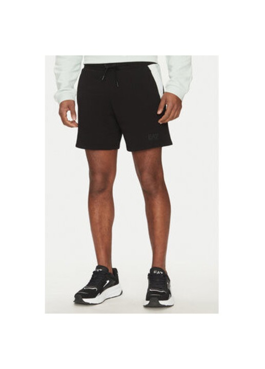 Ferfi rovidnadrag Ea7 Emporio Armani, 7M000269 AF12451, Pamut, Fekete, Fekete