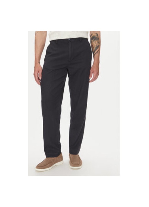 Lindbergh ferfi nadrag, 30-008031, viszkoz/pamut, sotetkek, Tengerészkék