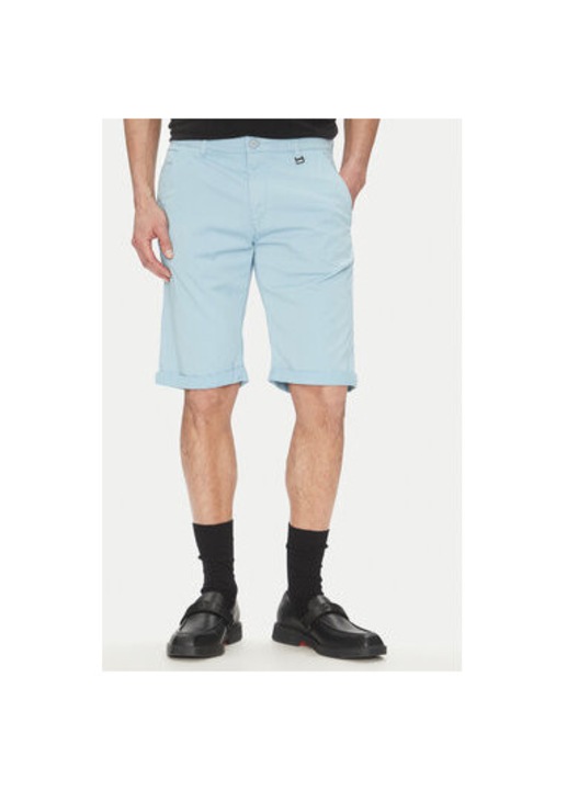 Karl Lagerfeld Férfi Rövidnadrág, 265812 552829, Pamut/Elasztán, Világoskék, Világoskék