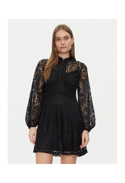 Дамска рокля Vila, 14109364, Полиестер, Черен, Черен