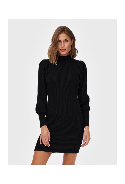 Дамска рокля Only, 15232502, Вискоза/Найлон, M INTL, Черна