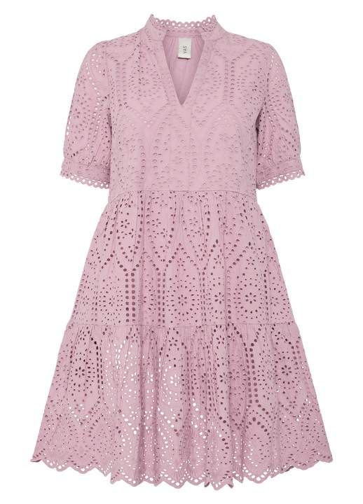 Дамска лятна рокля Yas, 26027163, Органичен памук, Розово