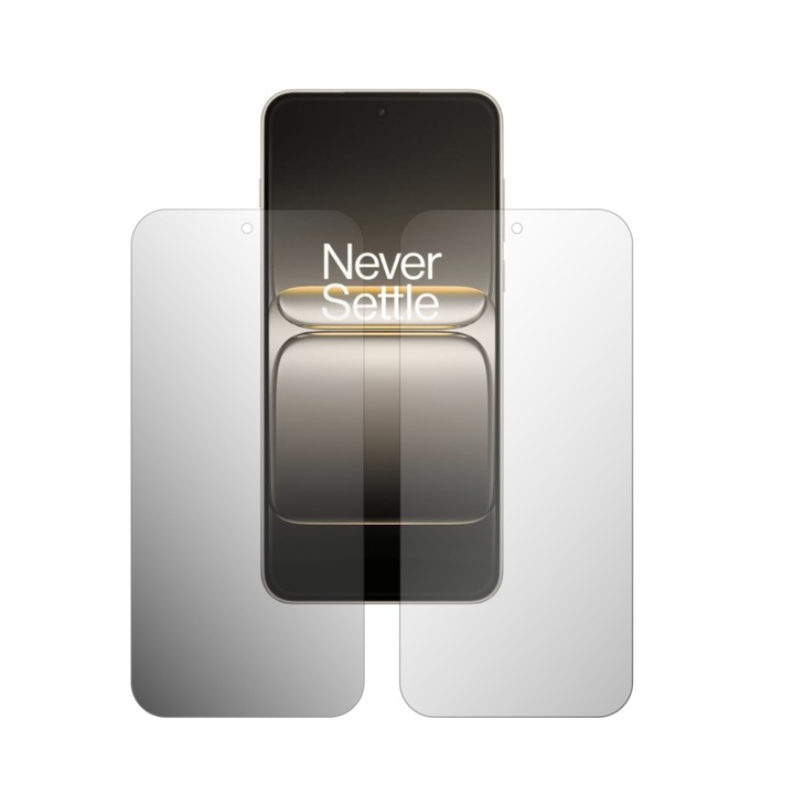 Комплект от 2 iSkinz матови протектора за екран за OnePlus Ace 5 Ultra - пълен изрез, невидим мат Skinz, против пръстови отпечатъци, антирефлексно покритие, самозалепващ се и гъвкав силиконов протектор