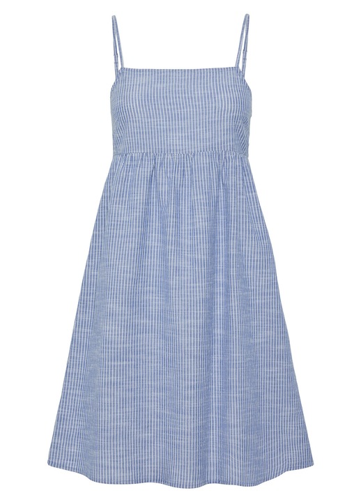 Rochie de vara dama Pieces, 17155309, Bumbac/In, Albastru, Albastru