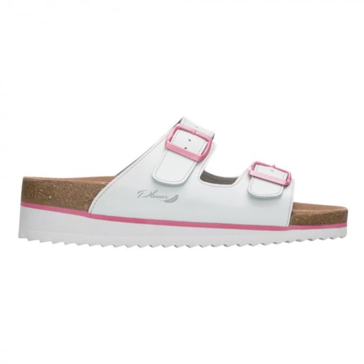 Slapi de vara femei talpa pluta albi-roz, Ardon JUNO, Alb, 36