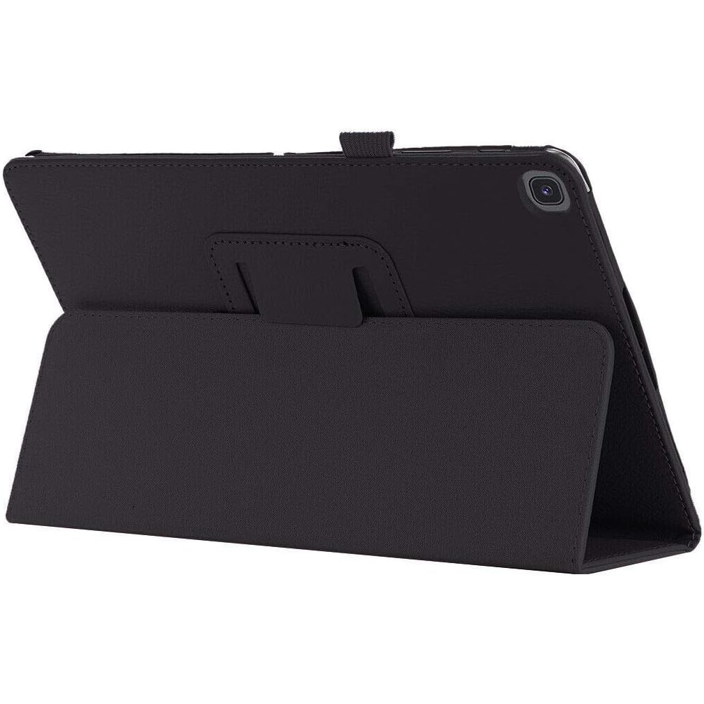 Husa roz pentru Samsung Galaxy Tab A9 Plus 11'', piele ecologica si policarbonat, suport ajustabil 15°/60°, inchidere magnetica, design subtire