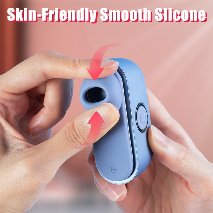 Kliforális szívóvibrátor, MOMONII, 5x5cm, APP távirányítóval, pároknak