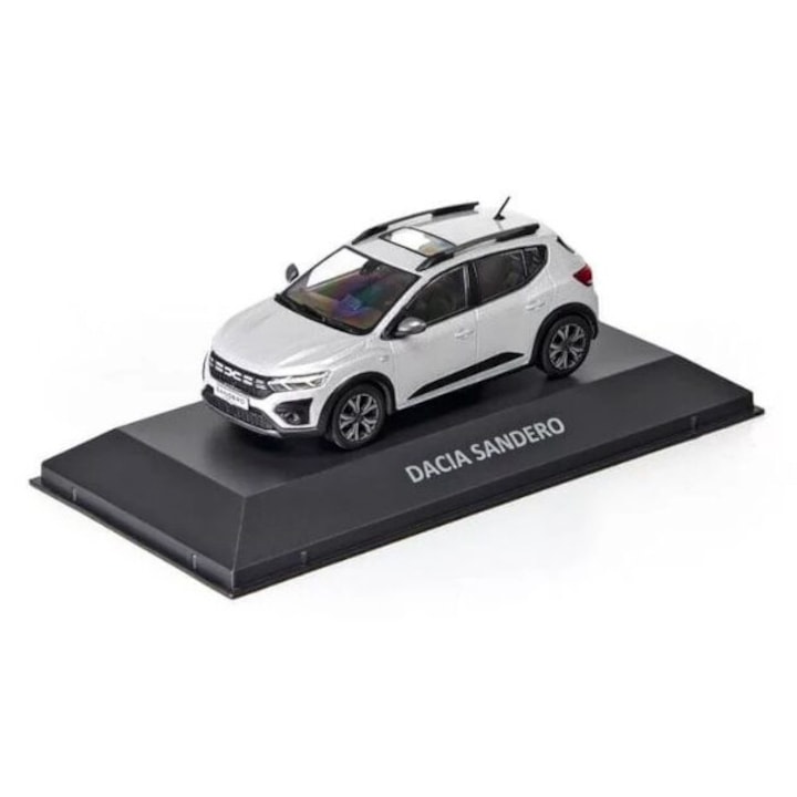 Sandero Stepway szürke 2023 1:43-as kereskedői kiadású autómodell