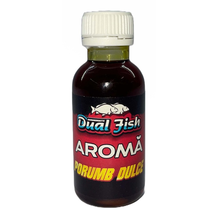 Koncentrált aroma üvegben, ÉDES KUKORICA íz, 25 ml, Dual Fish