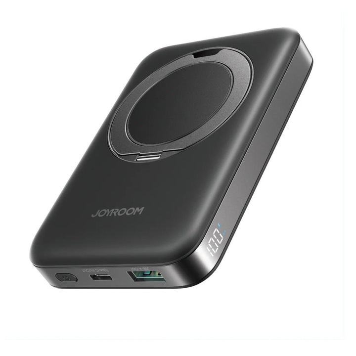Baterie MagSafe, Joyroom JR‑PBM12, 10000 mAh, Incarcare Duala 22.5 W + 15 W, Inel Rotativ