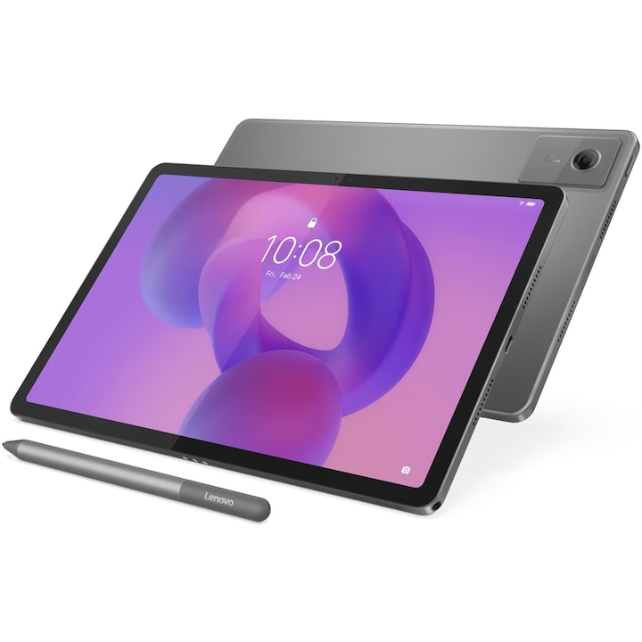 Tableta Lenovo Idea Tab, Octa-Core, 11" 2.5K (2560x1600) IPS, 8GB RAM, 256GB, Wifi, Luna Grey + Lenovo Tab Pen