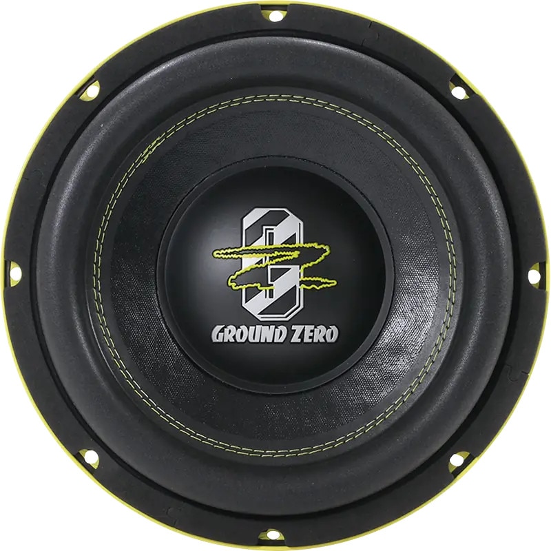 GROUND ZERO GZRW 25XSPL D2ウーファー Subwoofer auto Ground Zero gama Hydrogen GZHW 25XSPL-D2, 2 bobine