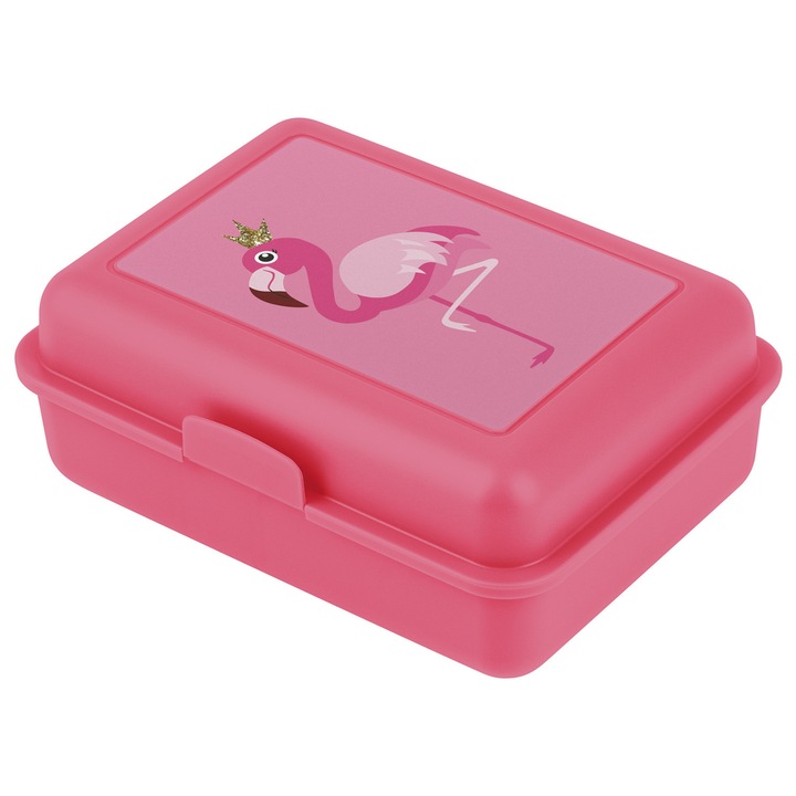 Cutie pentru gustare Baagl Flamingo