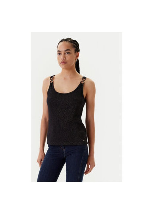 Top dama Morgan, 251-DIDONI, Viscoza/Poliester, Negru, Negru