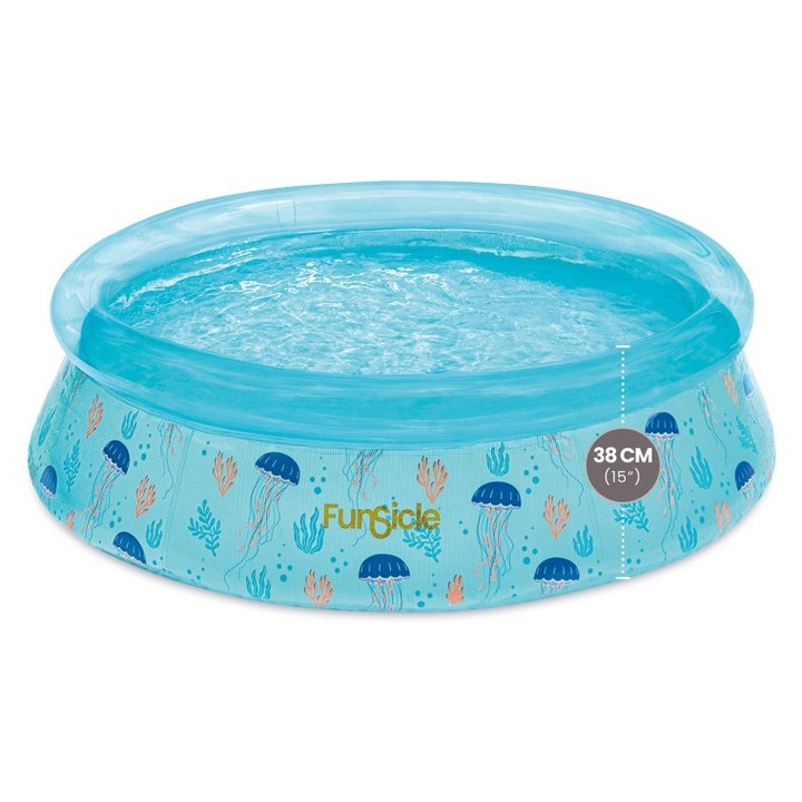 Басейн - Прозрачно море - Дълга люлка - 1,52 x 0,38 м