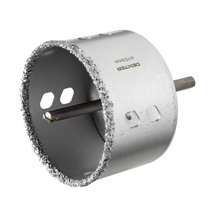 Carota zidarie 103 mm cu burghiu centrare Dexter