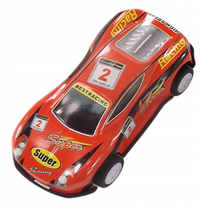 Masinuta resorak LUXMA, set 1 bucata, multicolor, 6,5x3x2cm