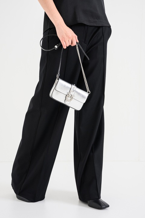 Pinko, Bő szárú gyapjútartalmú nadrág, Fekete