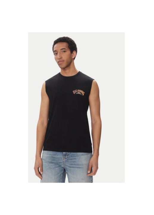 Billabong ferfi atletatriko, EBYZT00305, pamut, fekete, Fekete