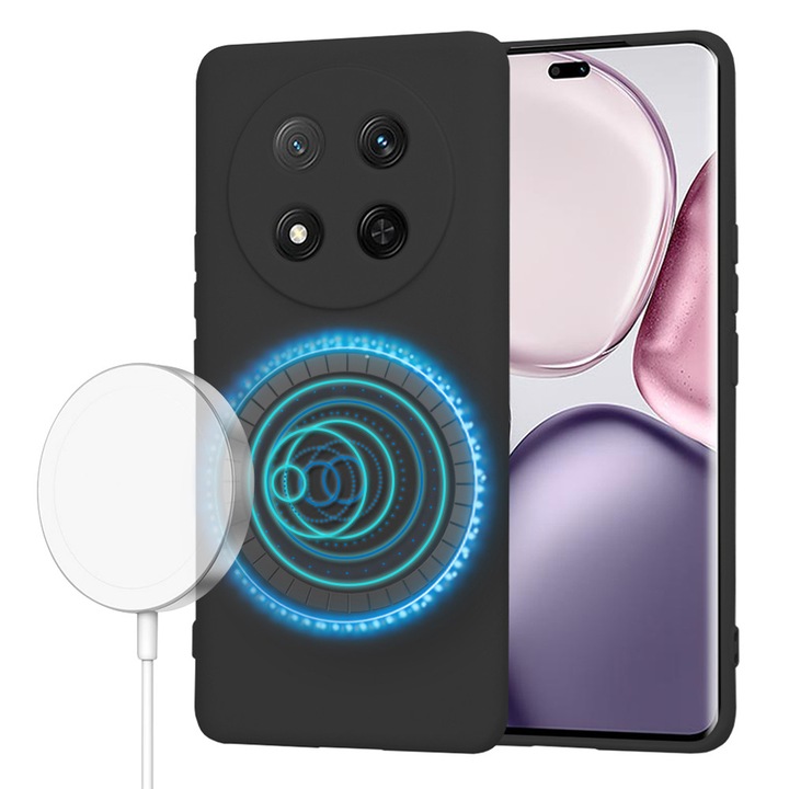 Защитен Калъф, Съвместим с Honor Magic7 Lite / X9c, Tim, Черен