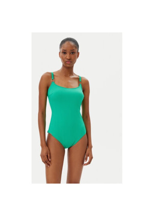 Costum de baie dama Selmark, BL458, Poliamida/Elastan, Verde, Verde