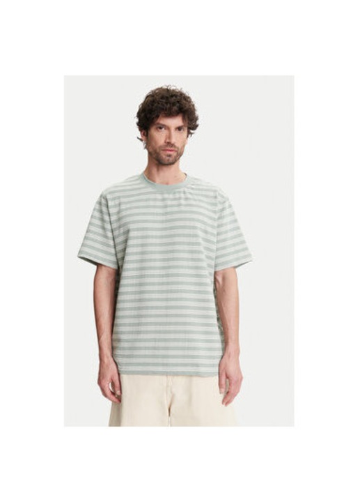 Selected Homme ferfi polo, 16097659, biopamut/elasztan, zold, Zöld