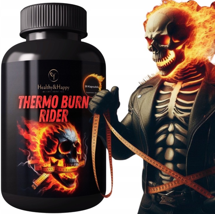 Thermo Burn Rider, arzător de grăsimi, control apetit, 30 capsule