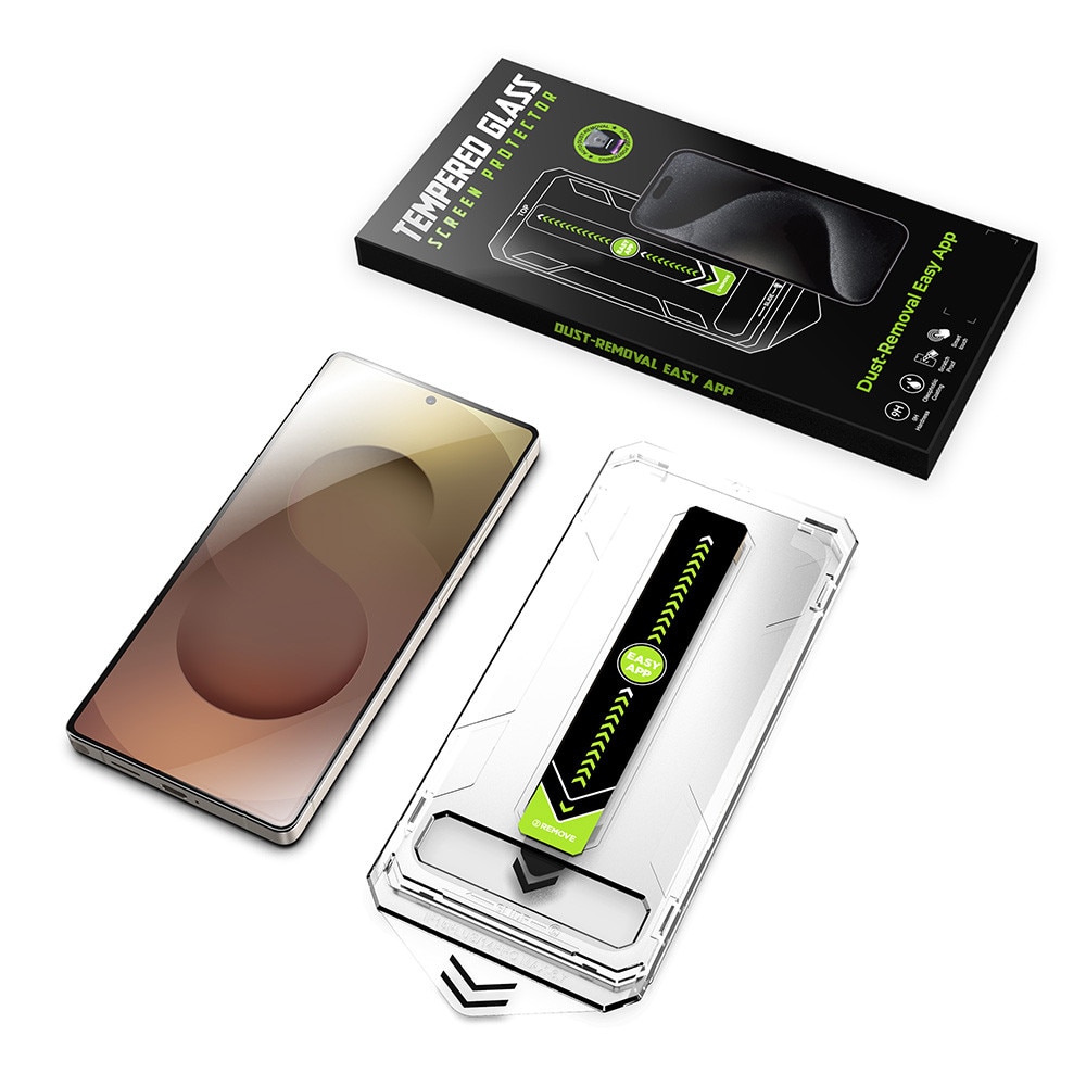 Folie pentru Samsung Galaxy S25 Ultra - Techsuit TitanGlass CrystalHD [Fingerprint Unlock Compatible] - Clear