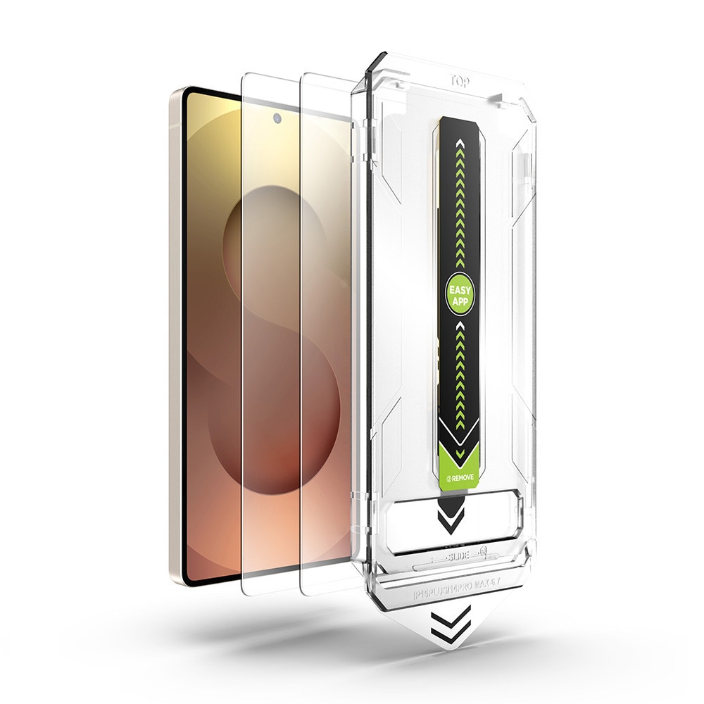Folie pentru Samsung Galaxy S26 Ultra (set 2) - Techsuit TitanGlass CrystalHD [Fingerprint Unlock Compatible] - Clear