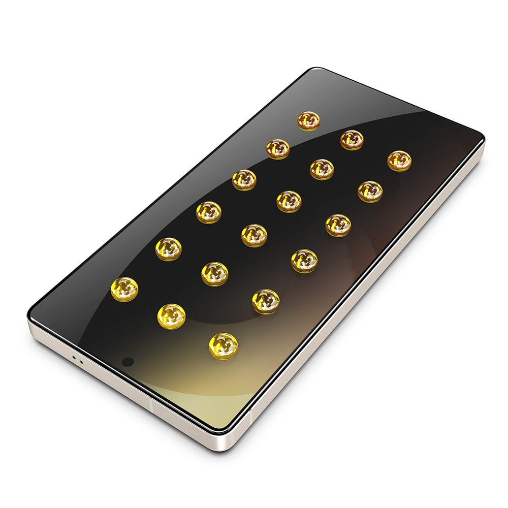 Folie pentru Samsung Galaxy S26 - Techsuit TitanGlass CrystalHD [Fingerprint Unlock Compatible] - Privacy