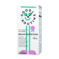 Supliment Alimentar Brain Nutrition Sirop cu Capsune, Good Routine, 150 ml