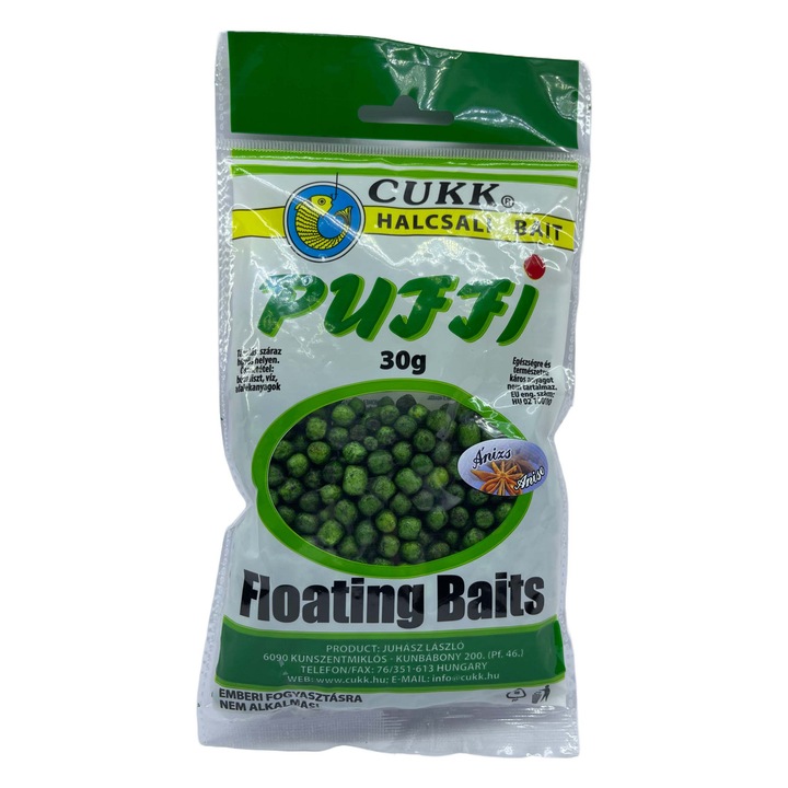 CUKK пуфове, малък размер, вкус на АНИСОНА, 30 гр., CUKK