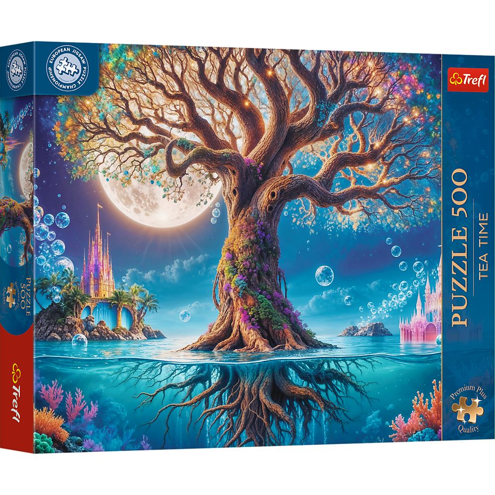 Puzzle Trefl Premium Plus - Tea Time, Copacul magic, 500 piese