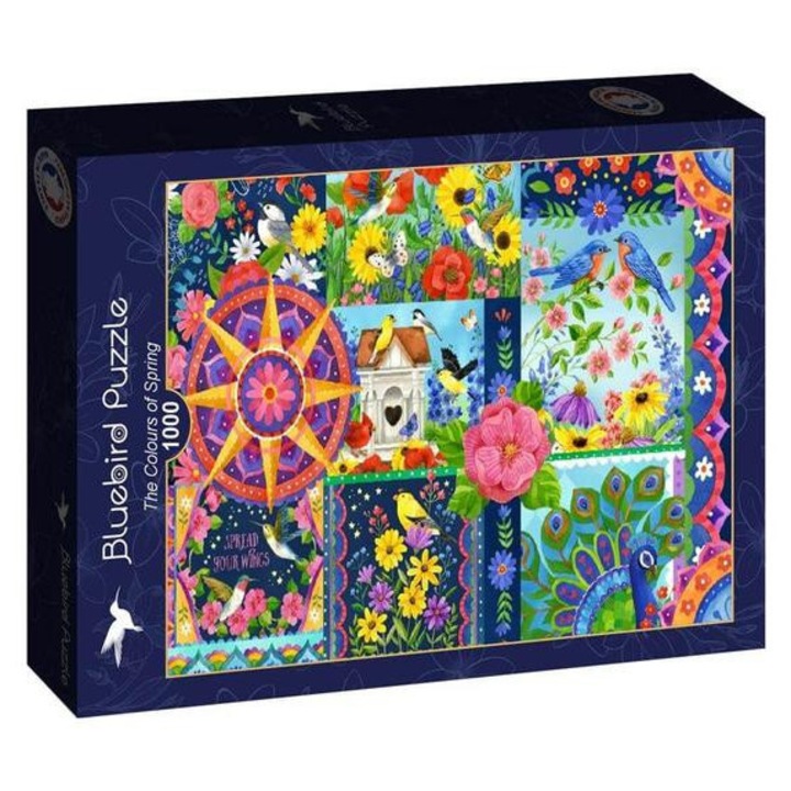Bluebird 1000 db-os puzzle - The Colours of Spring (90997)
